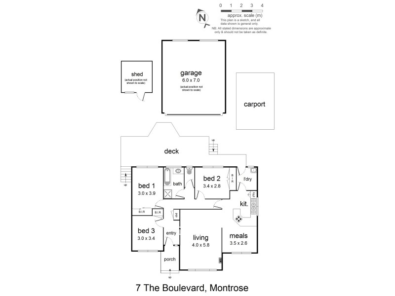 7 The Boulevard, Montrose VIC 3765 Floorplan