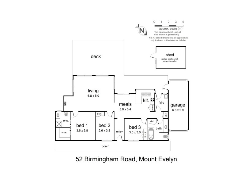 52 Birmingham Road, Mount Evelyn VIC 3796 Floorplan
