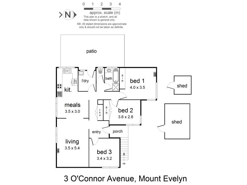 3 O’Connor Avenue, Mount Evelyn VIC 3796 Floorplan