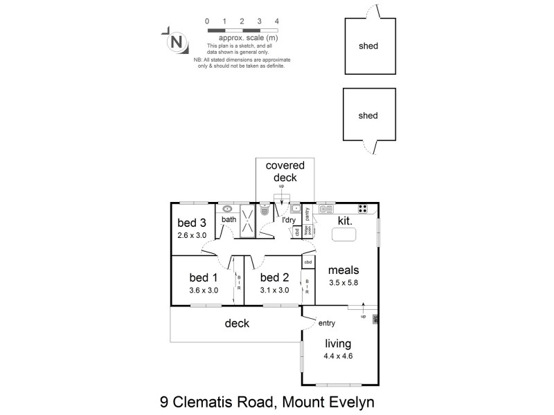 9 Clematis Road, Mount Evelyn VIC 3796 Floorplan