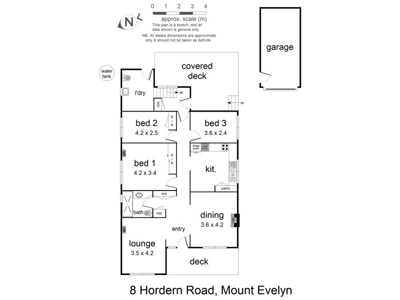 8 Hordern Road, Mount Evelyn VIC 3796 Floorplan