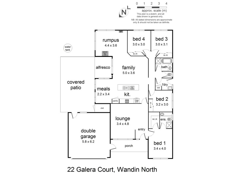 22 Galera Court, Wandin North VIC 3139 Floorplan