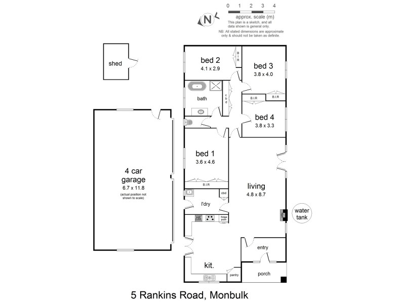 5 Rankins Road, Monbulk VIC 3793 Floorplan