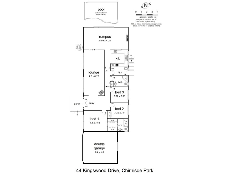 44 Kingswood Drive, Chirnside Park VIC 3116 Floorplan