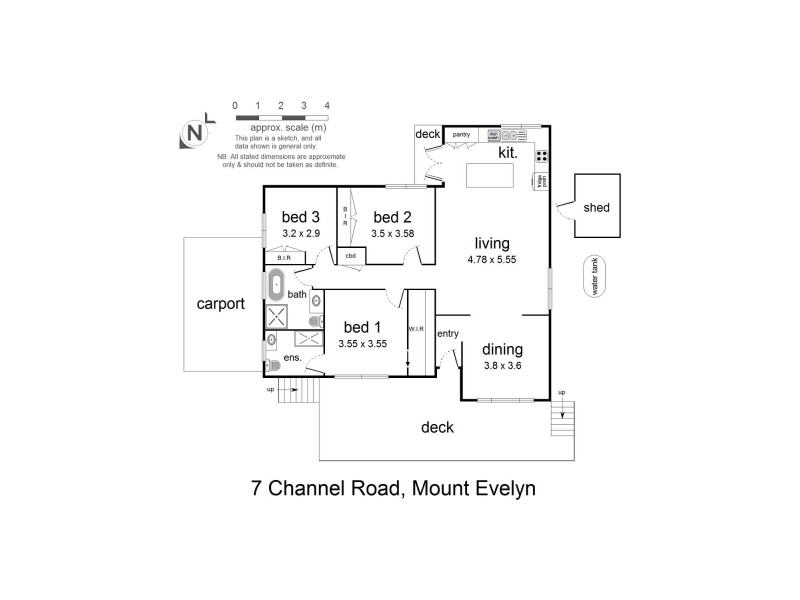 7 Channel Road, Mount Evelyn VIC 3796 Floorplan