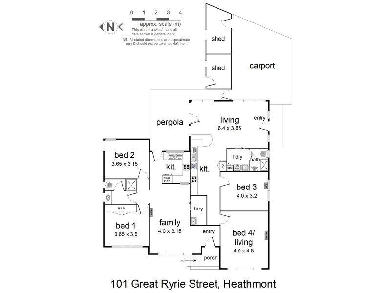 101 Great Ryrie Street, Heathmont VIC 3135 Floorplan