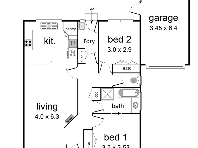 3/23 McComb Street, Lilydale VIC 3140 Floorplan