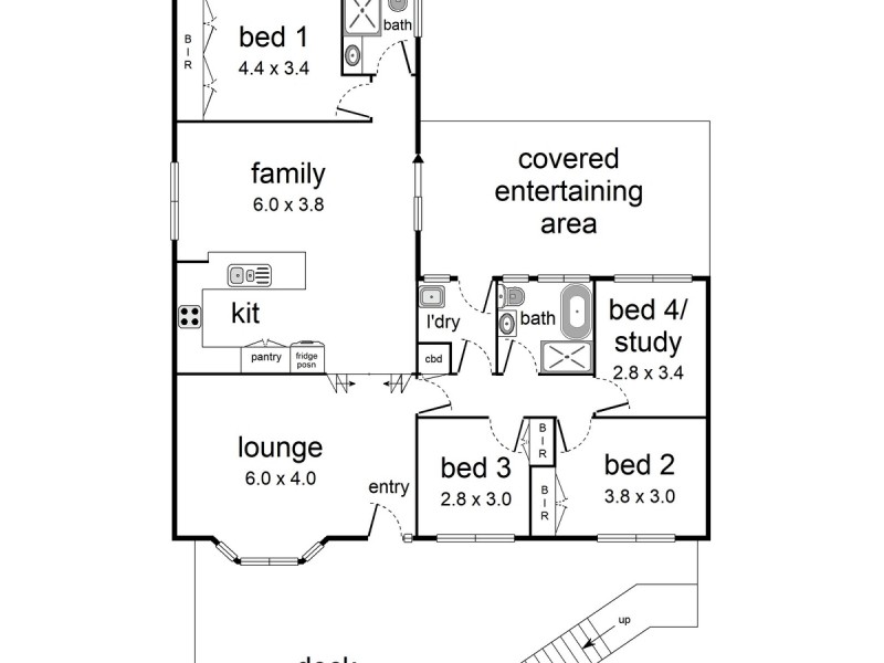 110 Quinn Crescent, Mount Evelyn VIC 3796 Floorplan