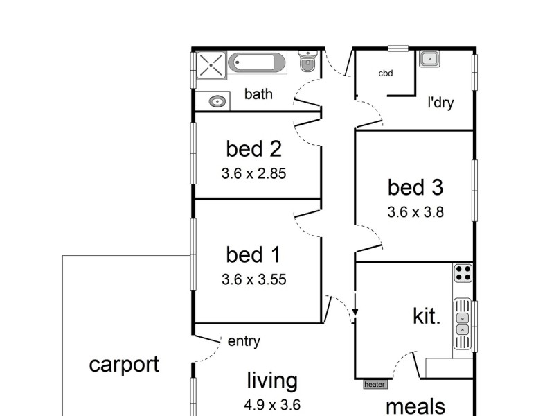 16 Nicholson Crescent, Mount Evelyn VIC 3796 Floorplan