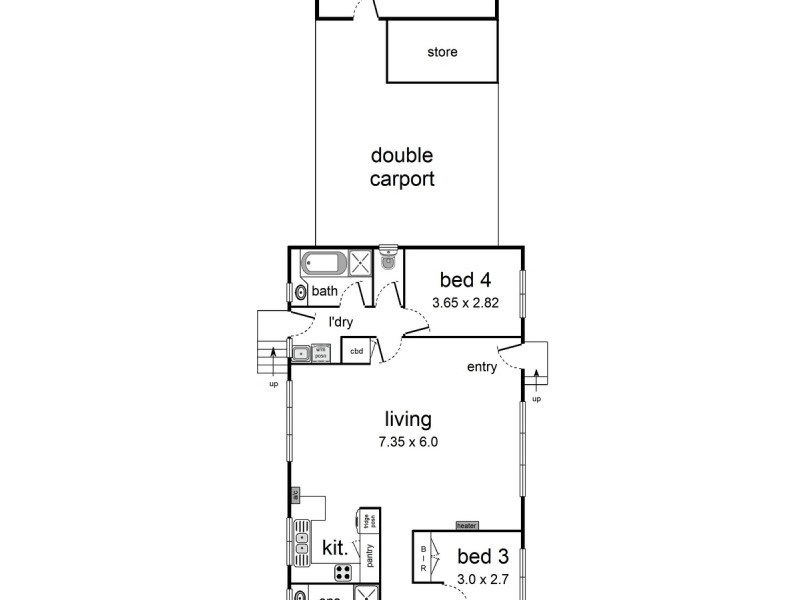 14 Bradman Avenue, Mount Evelyn VIC 3796 Floorplan