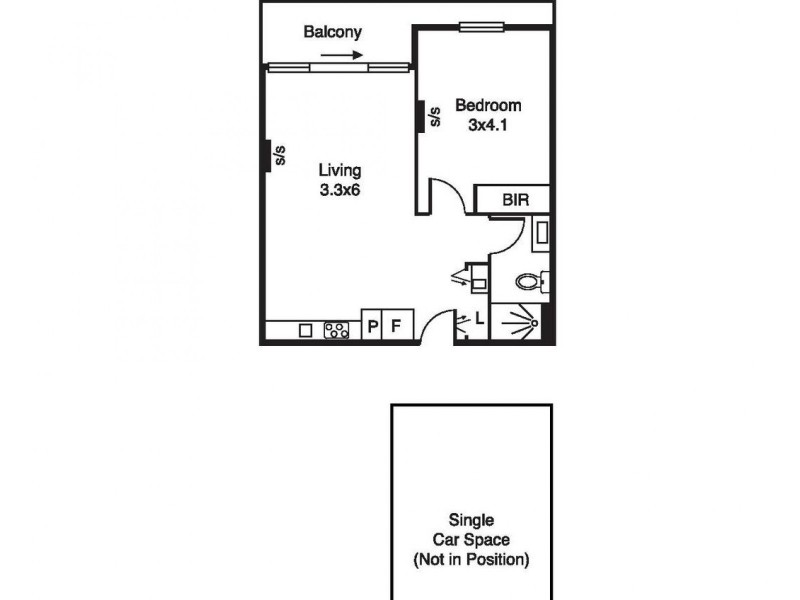 312/87 High Street, Prahran VIC 3181 Floorplan