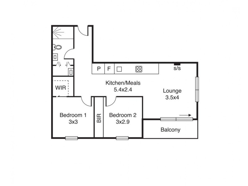 1703/6 St Kilda (Corner Wellington Street, opposite Junction Oval) Road, St Kilda VIC 3182 Floorplan