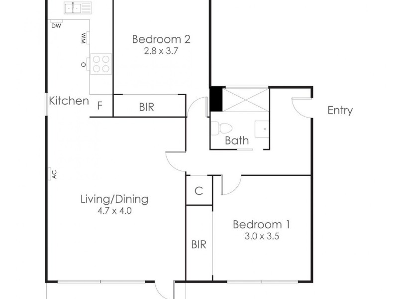 5/152 Alma Road, St Kilda East VIC 3183 Floorplan