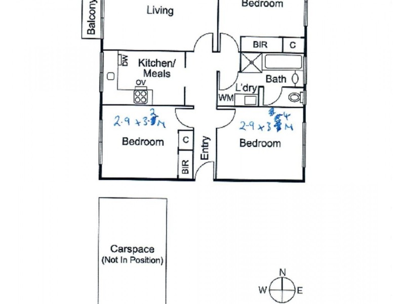 2/2 Hertford Street, St Kilda East VIC 3183 Floorplan