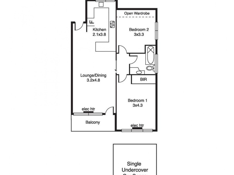 7/30 Shelley Street, Elwood VIC 3184 Floorplan