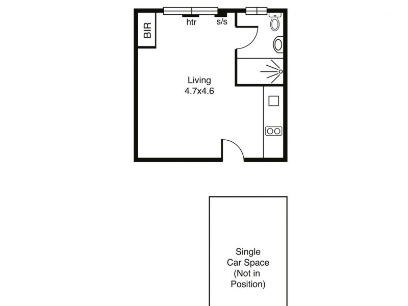 28/25 Redan Street, St Kilda VIC 3182 Floorplan