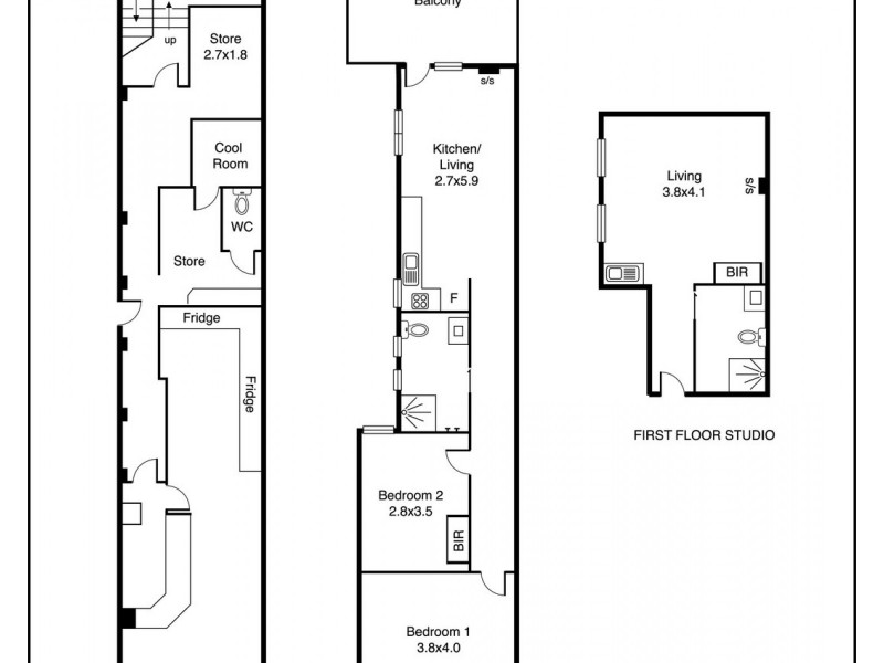 57 Fitzroy Street, St Kilda VIC 3182 Floorplan