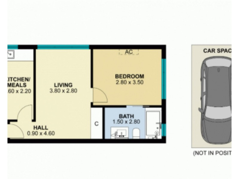 6/28 Jackson Street, St Kilda VIC 3182 Floorplan