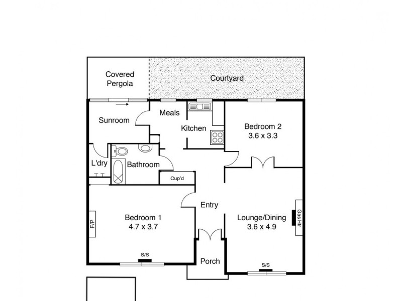 2/17 Hammerdale Avenue, St Kilda East VIC 3183 Floorplan