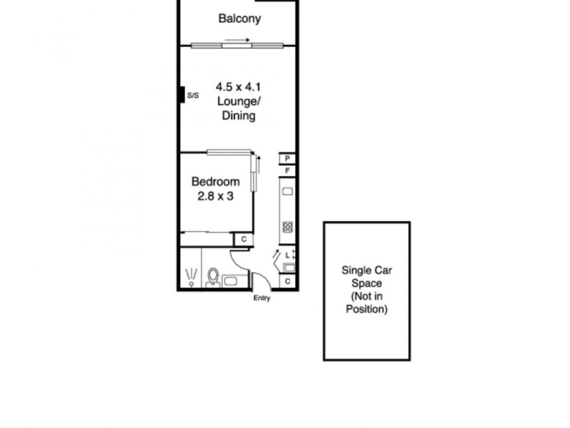 217/163 Fitzroy Street, St Kilda VIC 3182 Floorplan