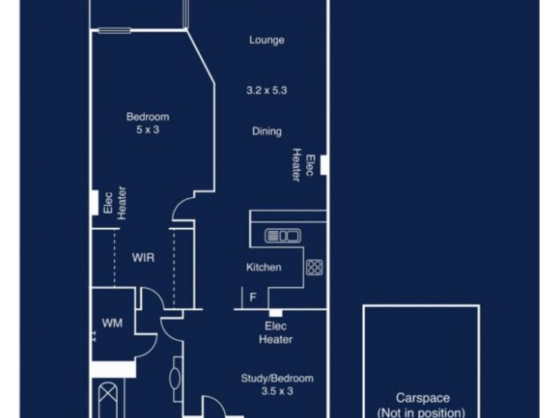 5/64 Fitzroy Street, St Kilda VIC 3182 Floorplan