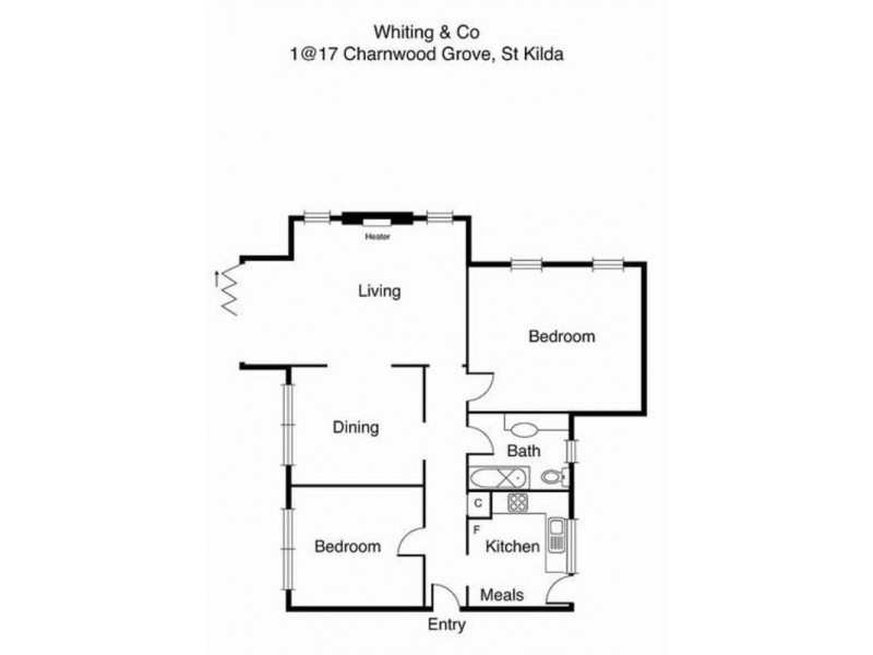 1/17 Charnwood Grove, St Kilda VIC 3182