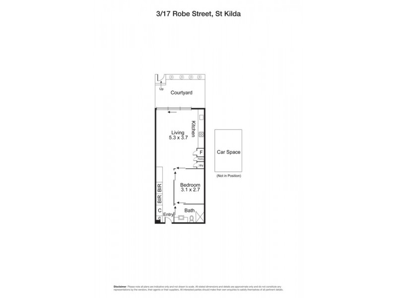 3/17 Robe Street, St Kilda VIC 3182