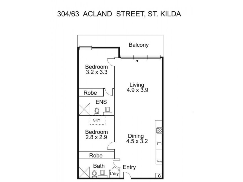 304/63 Acland Street, St Kilda VIC 3182