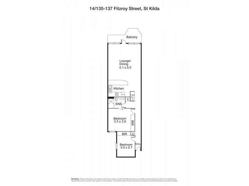 14/135 Fitzroy Street, St Kilda VIC 3182
