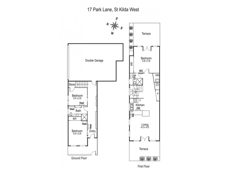 17 Park Lane, St Kilda West VIC 3182 Floorplan