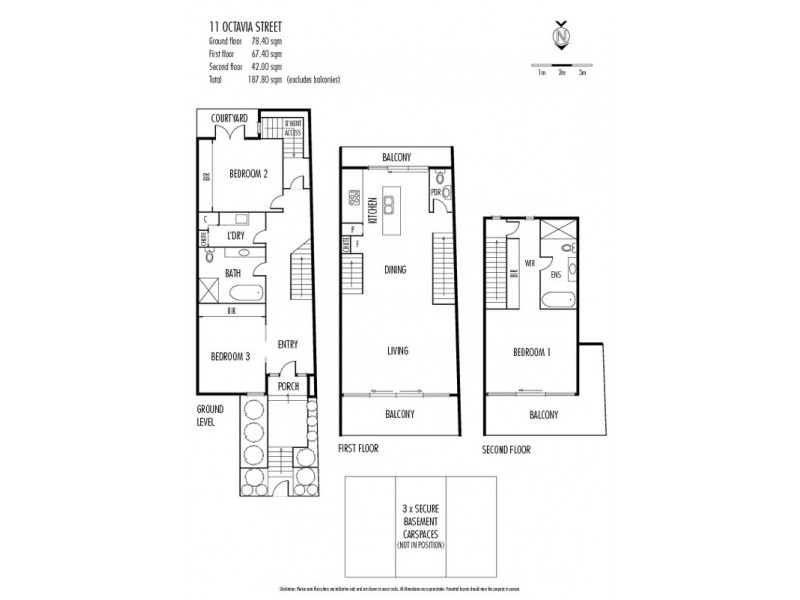 11 Octavia Street, St Kilda VIC 3182 Floorplan
