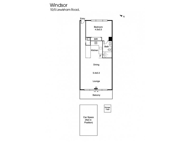 10/5 Lewisham Road, Windsor VIC 3181 Floorplan