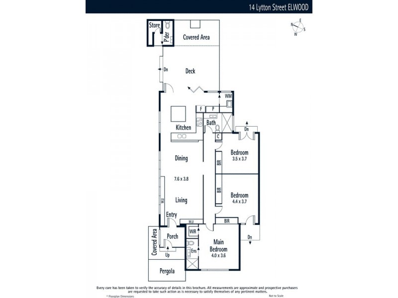 14 Lytton Street, Elwood VIC 3184 Floorplan