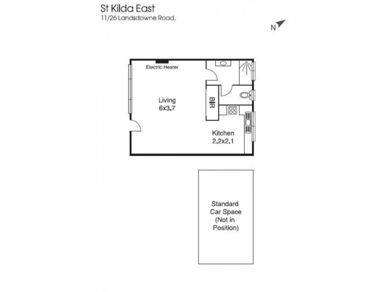 11/26 Lansdowne Road, St Kilda East VIC 3183 Floorplan