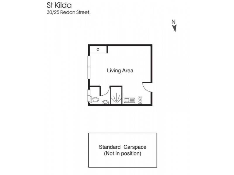 30/25 Redan Street, St Kilda VIC 3182 Floorplan