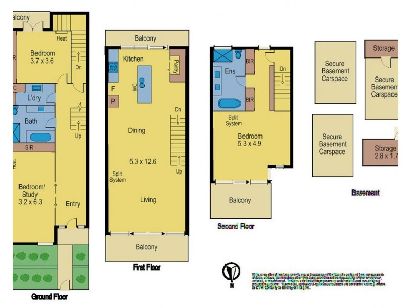23 Octavia Street, St Kilda VIC 3182 Floorplan