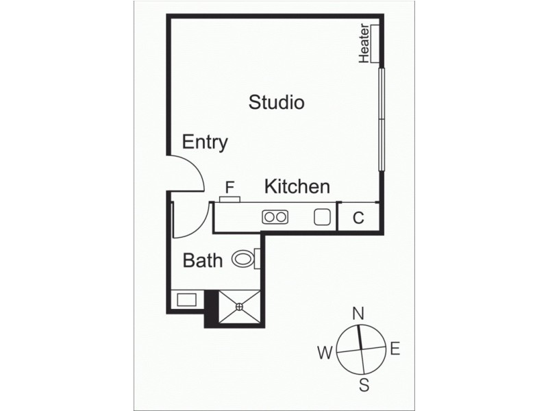 #20/92 Grey Street, St Kilda VIC 3182 Floorplan