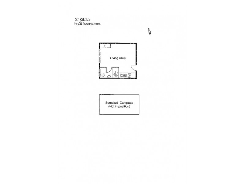 16/25 Redan Street, St Kilda VIC 3182 Floorplan
