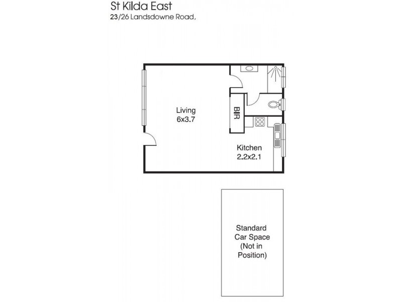 23/26 Lansdowne Road, St Kilda East VIC 3183 Floorplan