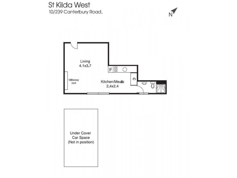 10/239 Canterbury Road, St Kilda West VIC 3182 Floorplan