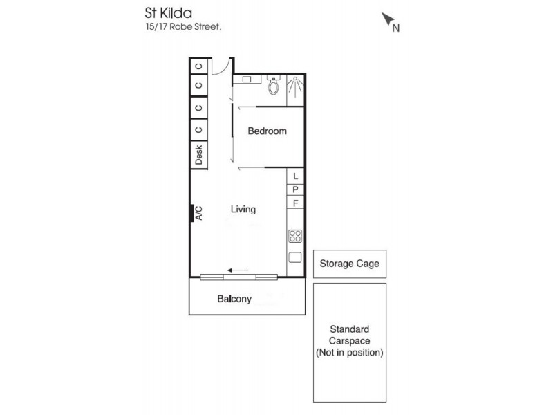 15/17 Robe Street, St Kilda VIC 3182 Floorplan