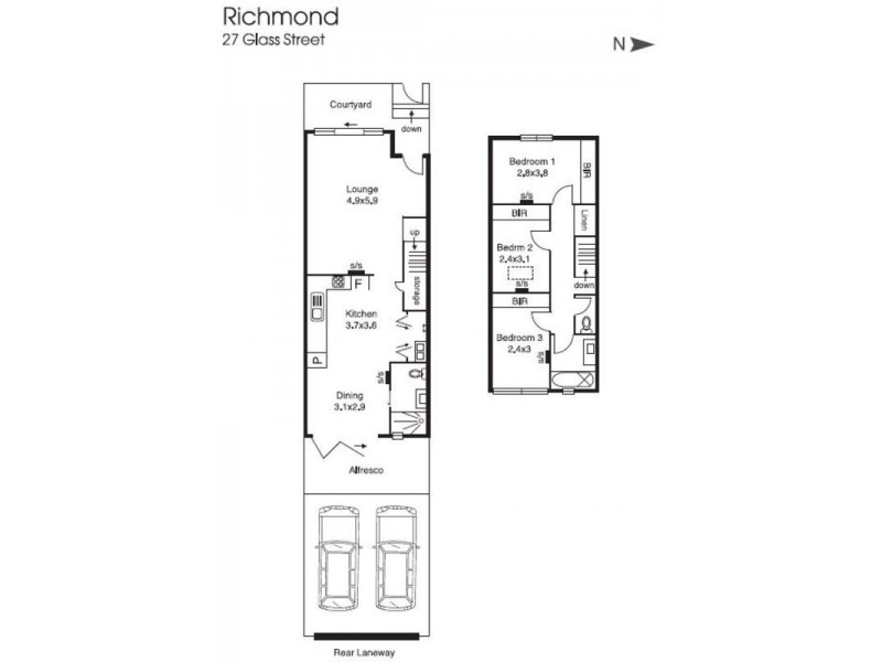 27 Glass Street, Richmond VIC 3121 Floorplan