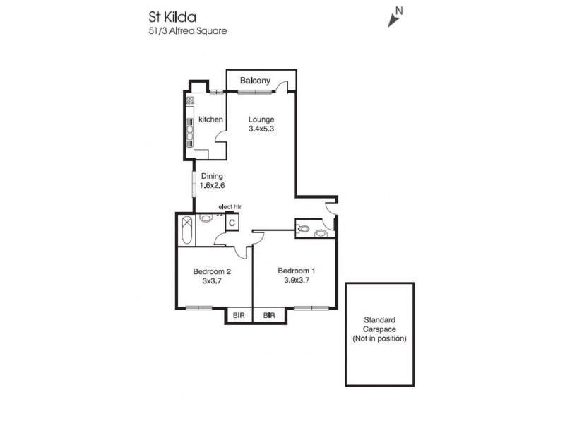 51/3 Alfred Square, St Kilda VIC 3182