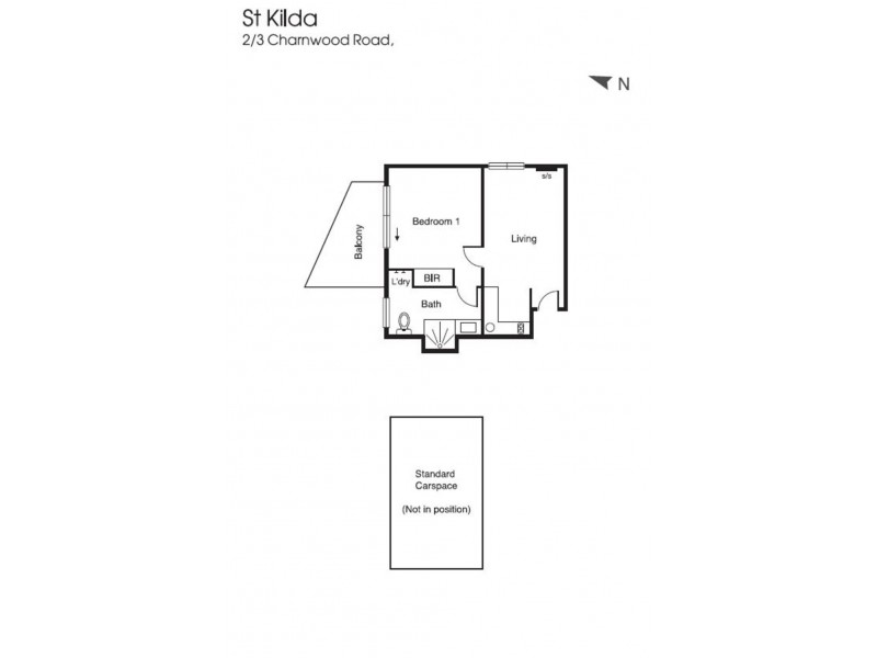 2/3 Charnwood Road, St Kilda VIC 3182 Floorplan