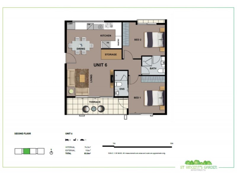 333 Ferrars Street, South Melbourne VIC 3205 Floorplan