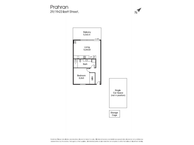 29/19-23 Izett Street, Prahran VIC 3181 Floorplan