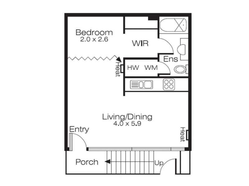 6/352 Canterbury Road, St Kilda West VIC 3182 Floorplan