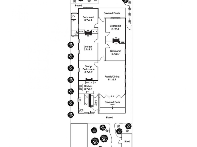 56 Gourlay Street, Balaclava VIC 3183 Floorplan