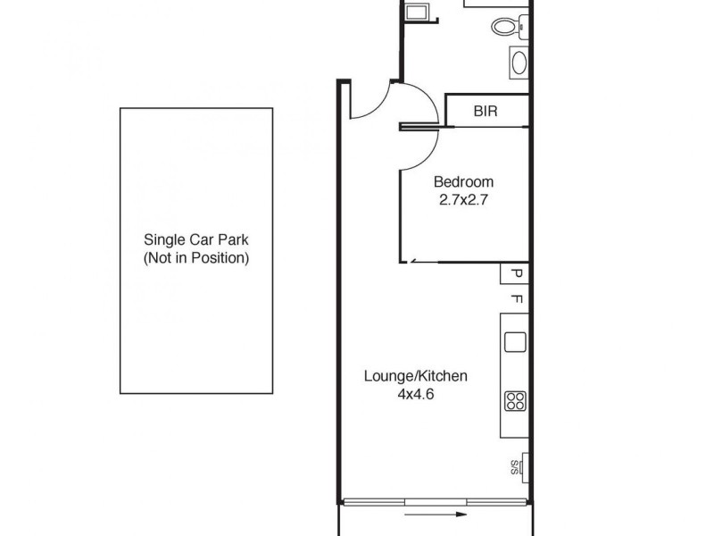 209/8 Garfield Street, Richmond VIC 3121 Floorplan