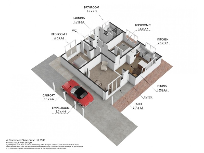 8/4 Drummond Street, Swan Hill VIC 3585
